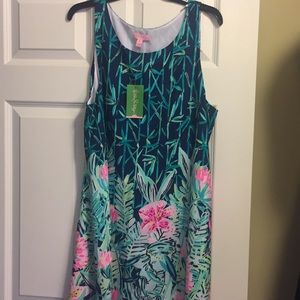 Lilly Pulitzer Jackie Silk Shift Dress